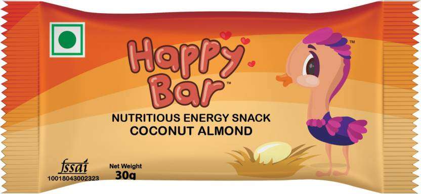 Happy Bar – Coconut Almond Protein Energy Bar