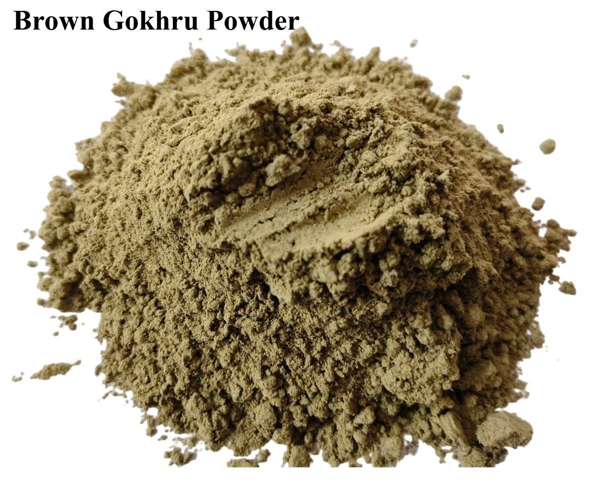 Parijata Ayurveda Gokhru Powder for strength and vitality.