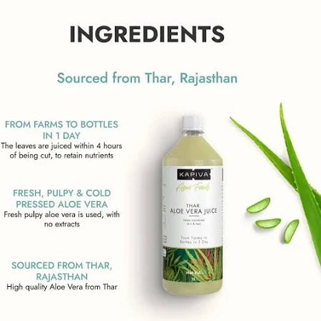 Health & wellness morning routine with Aloe Vera Juice