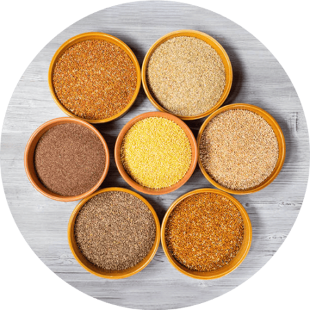 Unpolished Millets