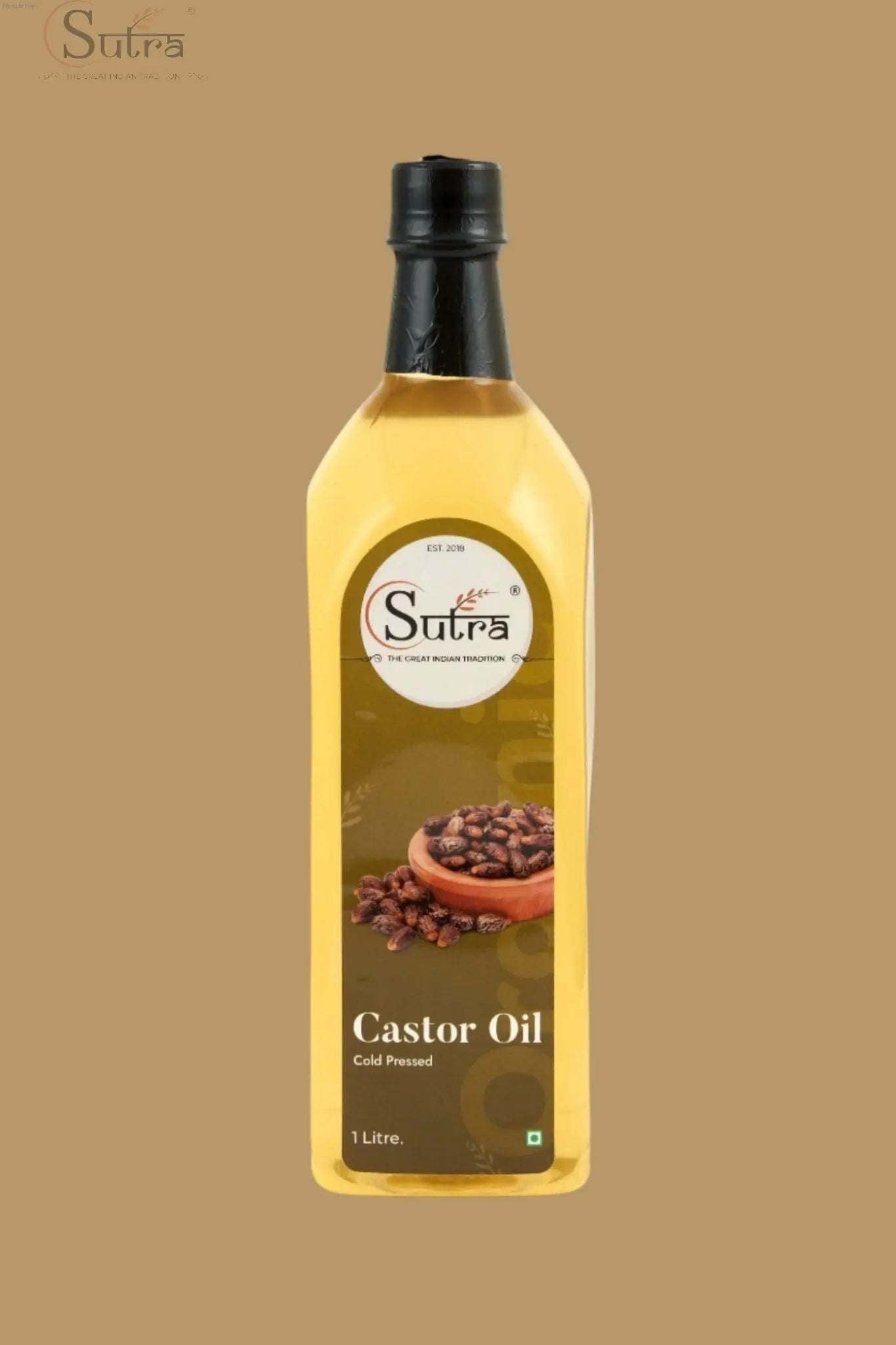  Cold Pressed Castor Oil – Wooden Ghani Extracted