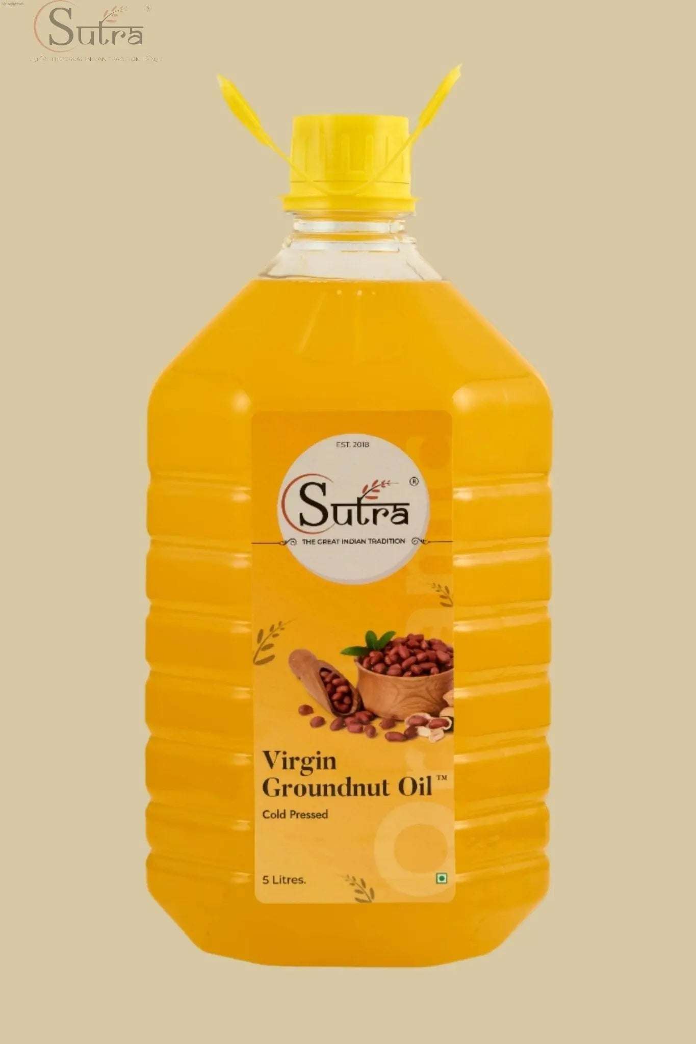 5L Cold Pressed Groundnut Oil