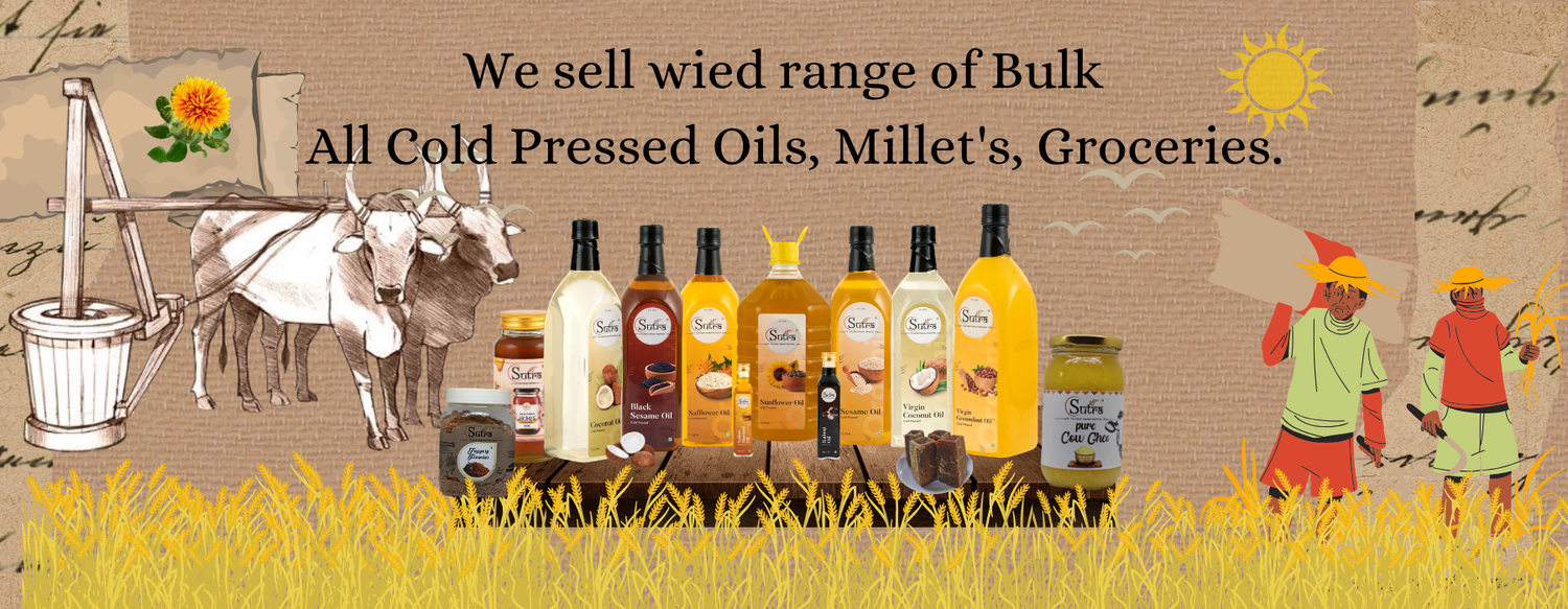 Wooden pressed oil used in baby massage