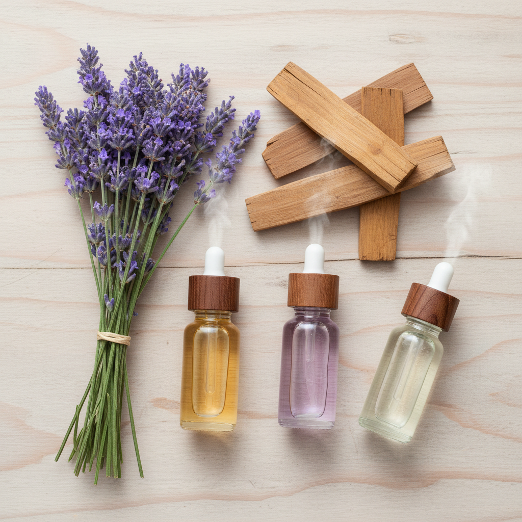 Lavender and Sandalwood Essential Oils