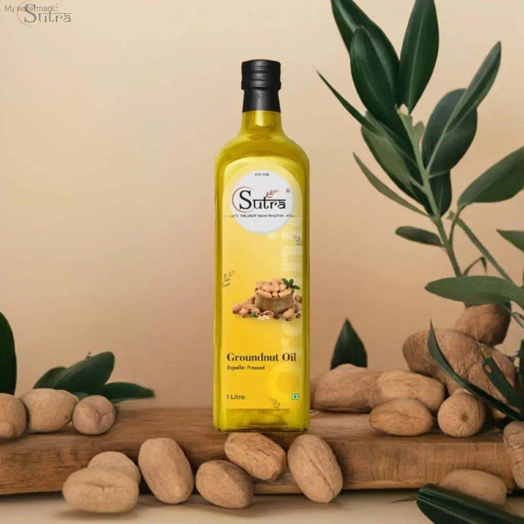 Expeller Pressed Peanut Oil – 100% Pure by Sutrakart