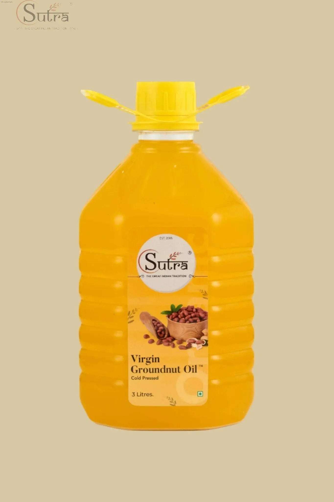 Wood Pressed Groundnut Oil Domlur