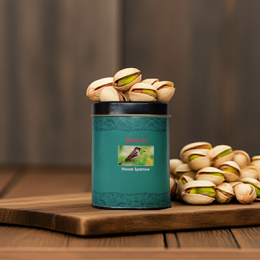 Sutra Pistachios Roasted & Salted in Tin | Premium Crunchy Pista | Healthy Protein Snack | 75g