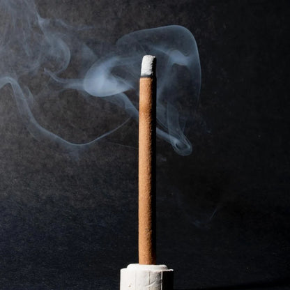 Charcoal-Free Mogra Dhoop Stick Burning Cleanly