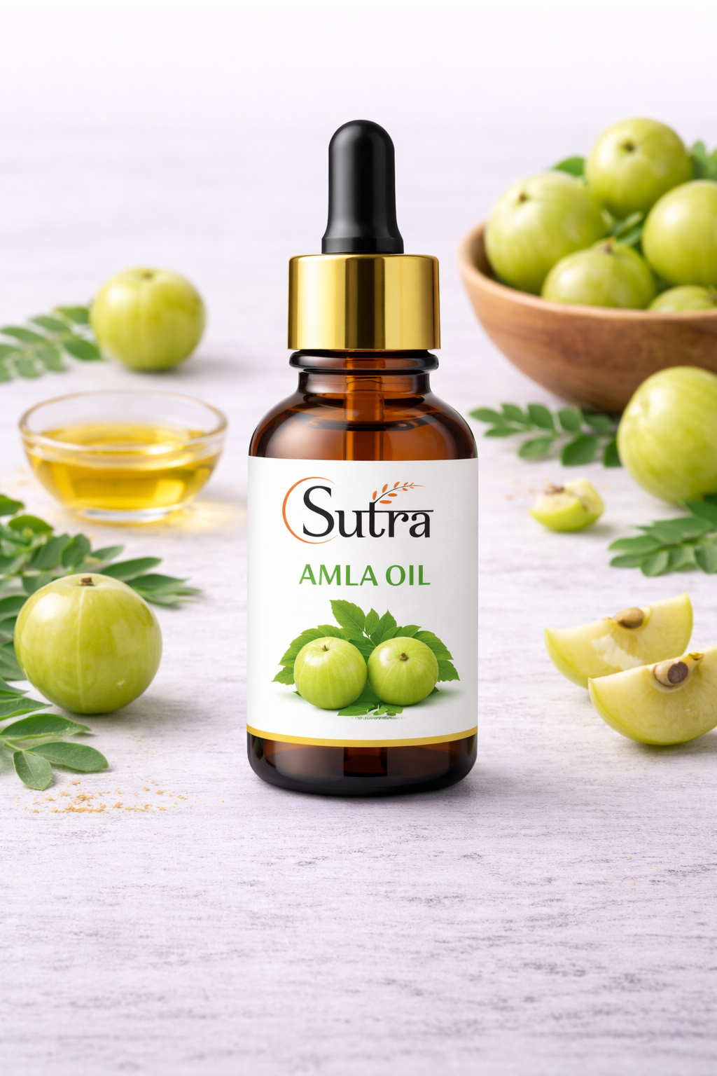 Amla Oil | Cold Pressed Pure Oil for Hair Growth & Scalp Care | Sutra