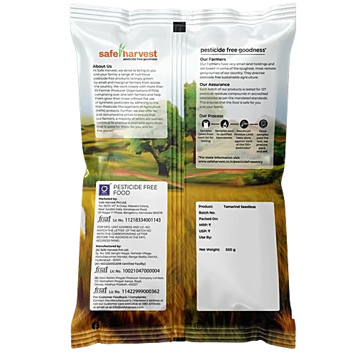 Close-up of Safe Harvest Tamarind pulp