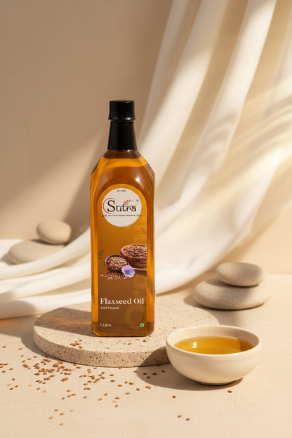Cold Pressed Alsi Oil for Cooking and Wellness