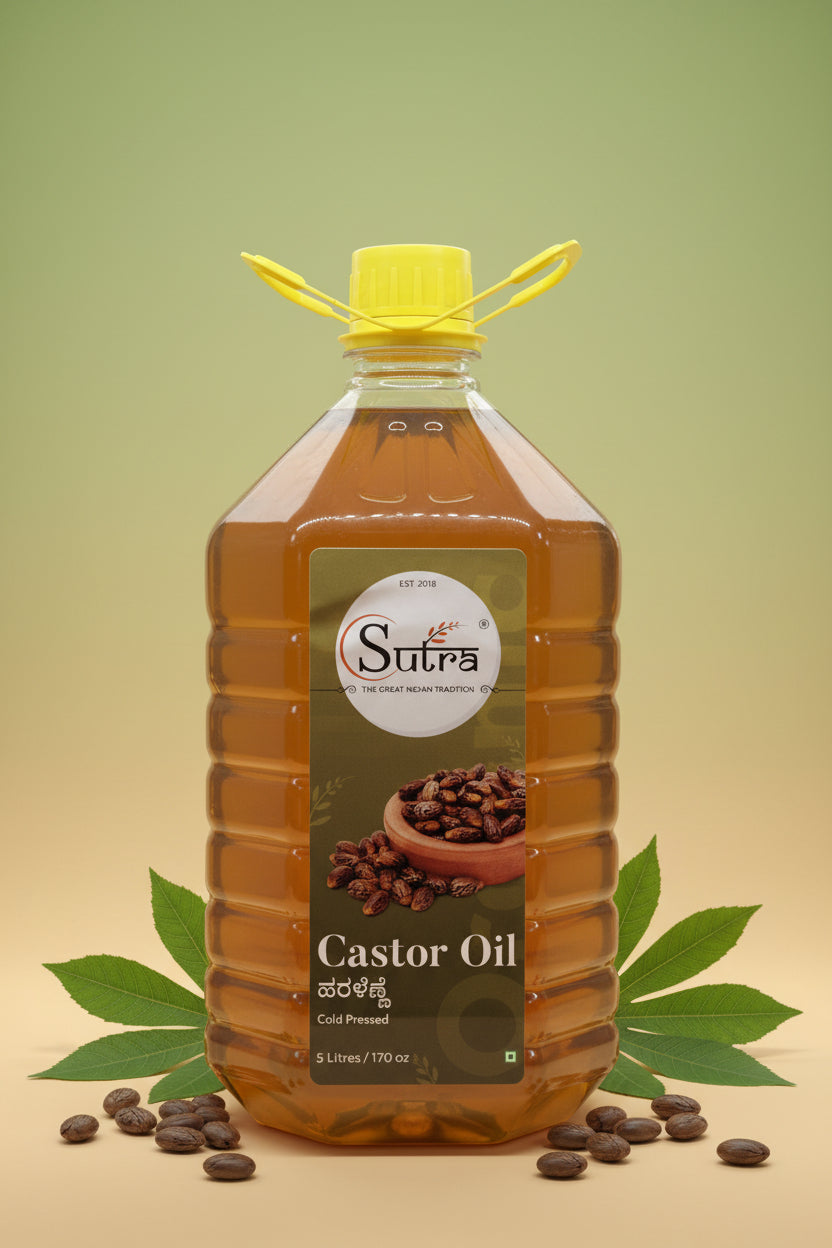 Bottle of Sutra Castor Oil 