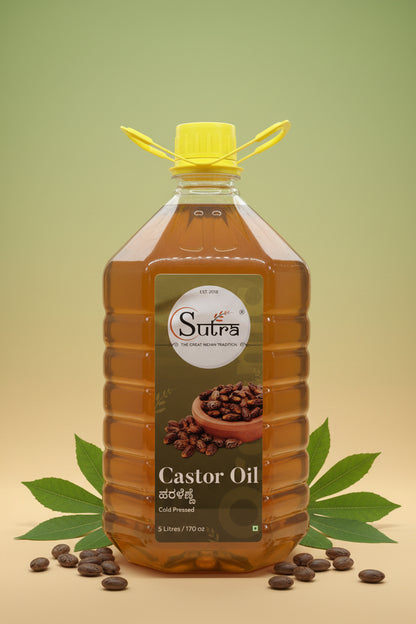 Bottle of Sutra Castor Oil 