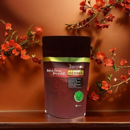 Earthos Henna Powder – Front Pouch View