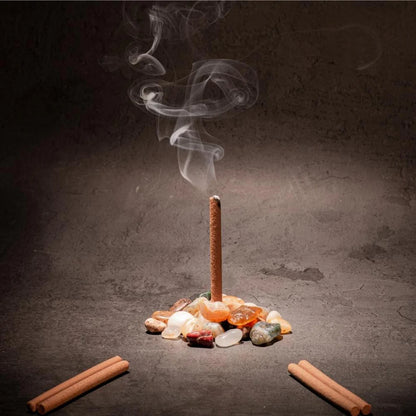 Handmade Jasmine Dhoop Stick in Traditional Setup