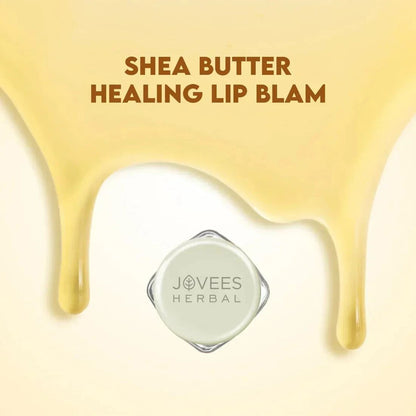 Jovees Herbal Shea Butter Lip Balm for hydration and repair.