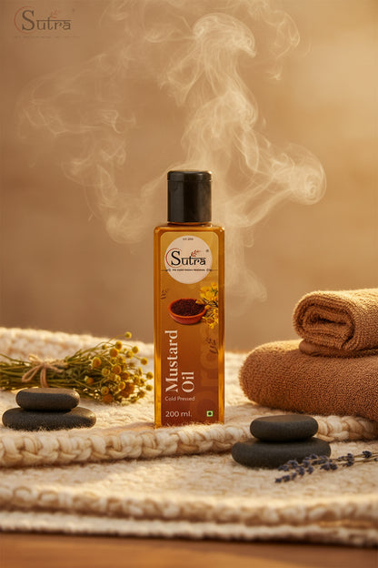 Kachi Ghani Mustard Oil for Cooking