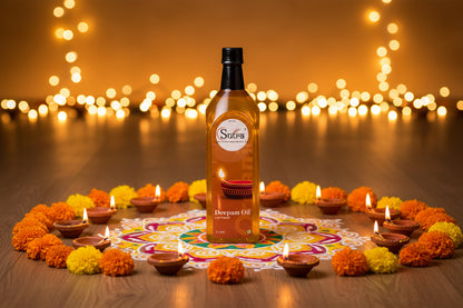 Lamp Oil with Sesame Ghee Coconut Mahua Castor