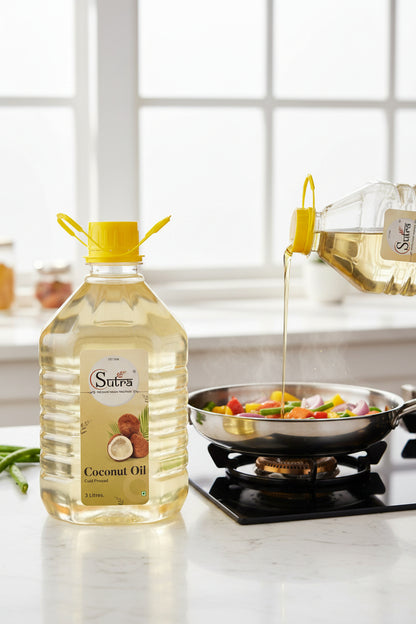 Natural Nariyal Tel for Indian Cooking