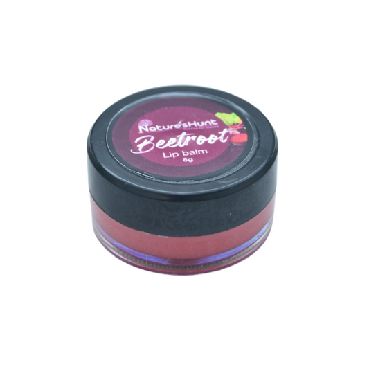 Nature’s Hunt Beetroot Lip Balm 8g by Sutrakart – front view