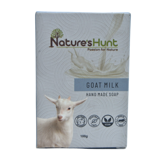 Natures Hunt Goat Milk Soap Front View