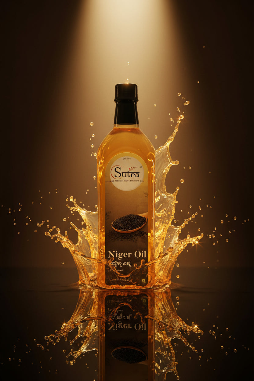 Bottle of Sutra Niger Oil 1 Litre