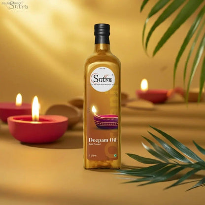 Pancha Deepam Oil Bottle – Traditional Lamp Oil