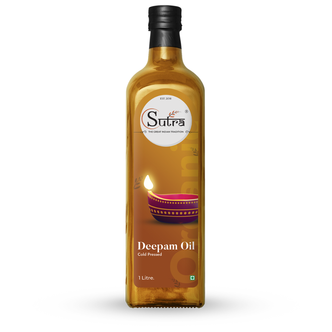 Pancha Deepam Oil / Traditional Lamp Oil – For Auspicious Lighting & Positive Energy