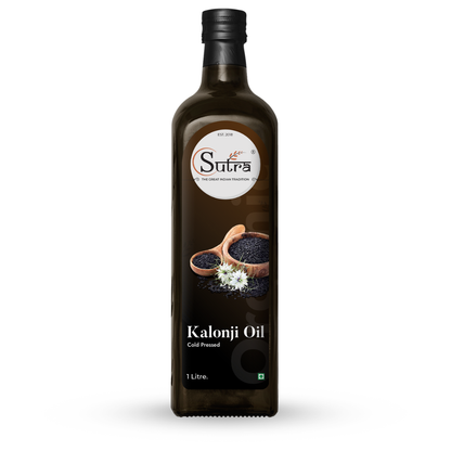 Cold Pressed Kalonji Oil / Black Seed Oil / Karunjeeragam Oil – Wooden Ghani Extracted