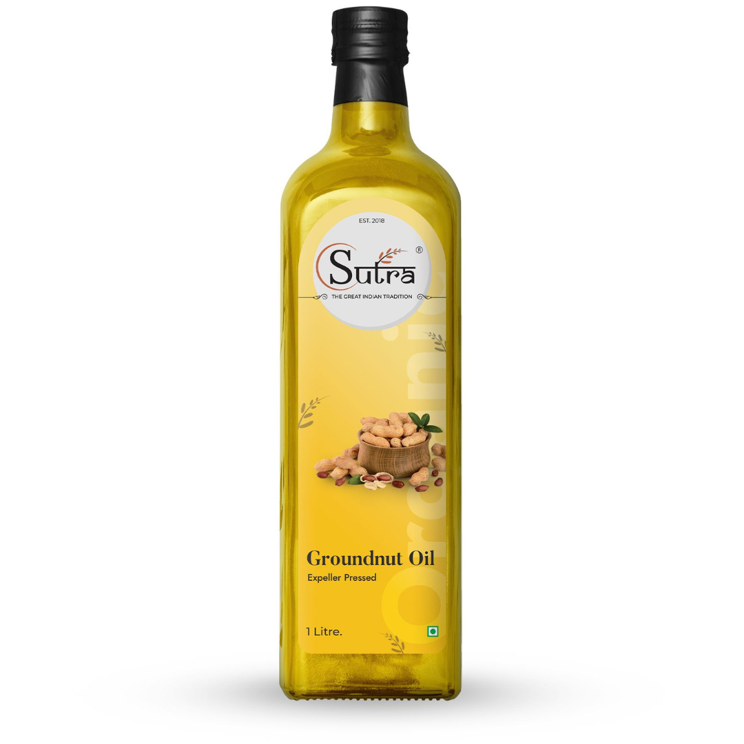 Hot Pressed Groundnut Oil – 100% Pure & Natural | Sutrakart