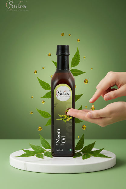 Pure Neem Oil for Gardening and Plant Spray