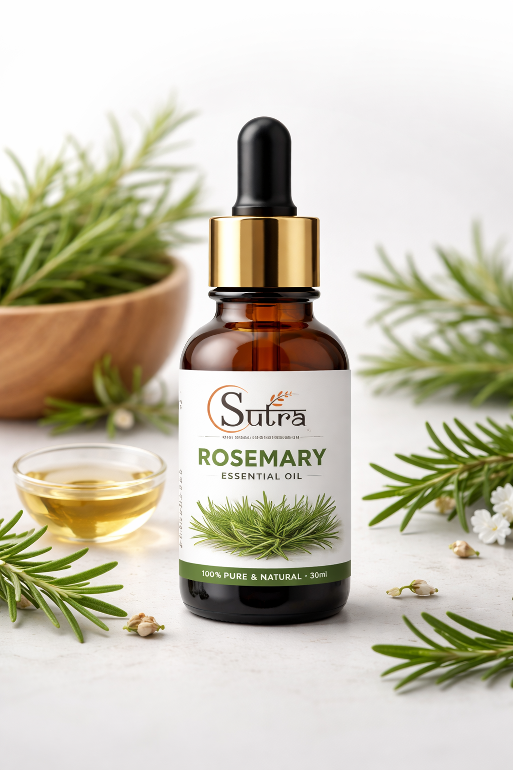Rosemary Essential Oil by Sutra - 30ml