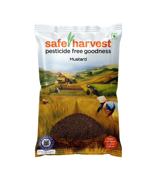 Safe Harvest Mustard (Small) 100g Front Pack
