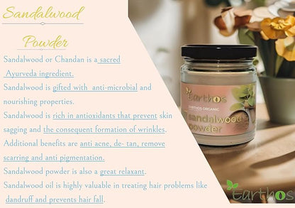 Sandalwood Powder Texture Close-up