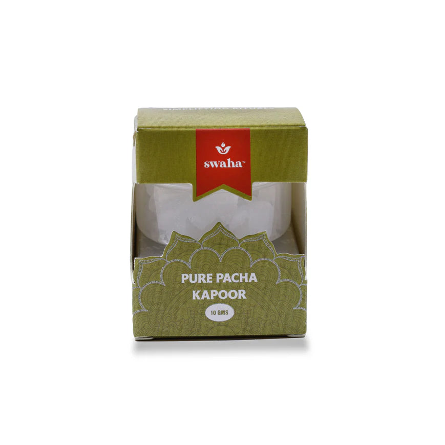 Solid White Pacha Camphor Blocks from Swaha