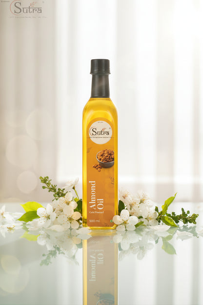 Sutrakart Cold Pressed Almond Oil Bottle