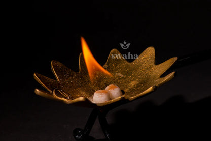 Swaha Camphor Tablet Burning Without Smoke