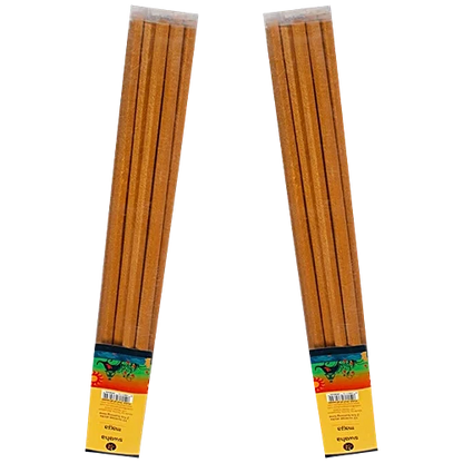 Swaha Maya Incense Sticks in Spiritual Setup with Flowers and Diyas