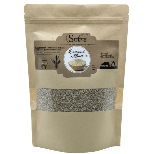 Sutra Barnyard Millet (Unpolished) | Nutrient-Rich Superfood for Health