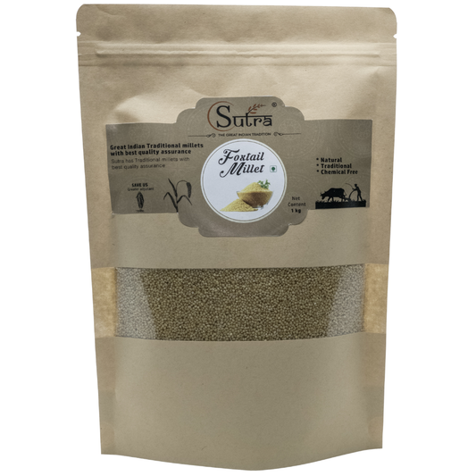 Natural Foxtail Millet (Kangni / Navane) by Sutra | Healthy & Wholesome Grain
