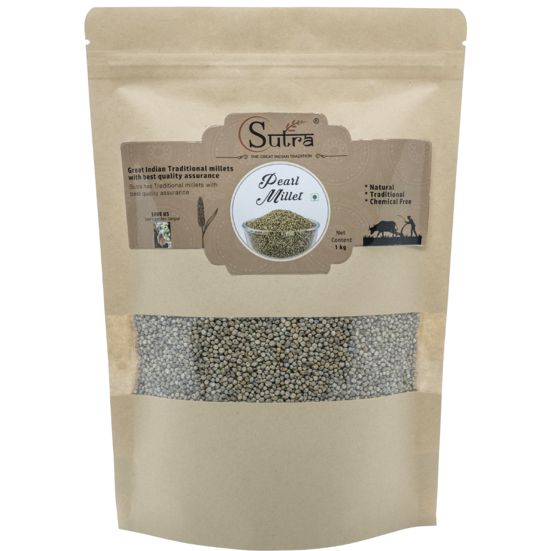 Sutra Natural Bajra Pearl Millet - Sajje | Wholesome & Nutritious Grain