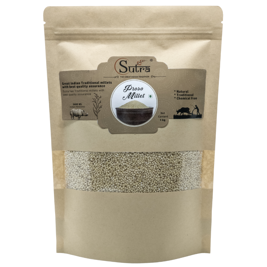 Sutra Proso Millet (Baragu Seeds) | Nutritious Superfood for Healthy Meals