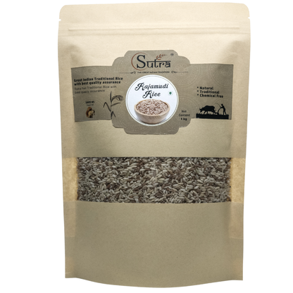 Rajamudi Rice | Traditional Unpolished Red Rice for Daily Use | Sutra