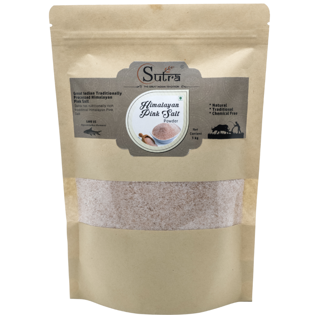 Himalayan Pink Salt – 100% Pure, Natural & Mineral-Rich | Sutra