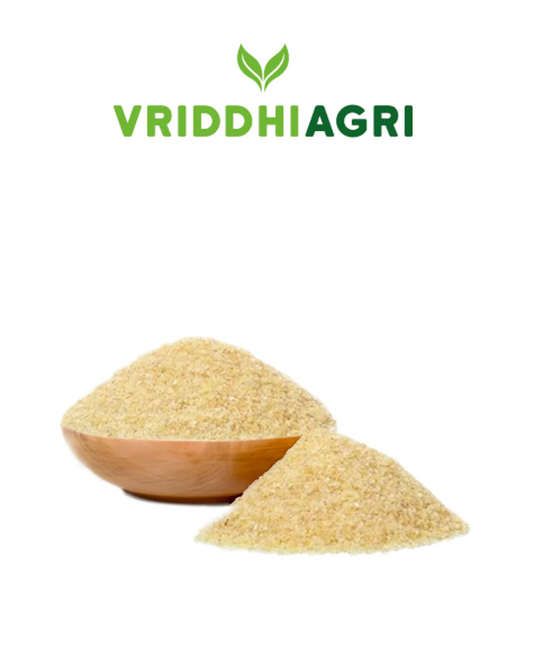 Vriddhi Organic Bansi Rava – 500g | Premium, Fiber-Rich Semolina SUTRA
