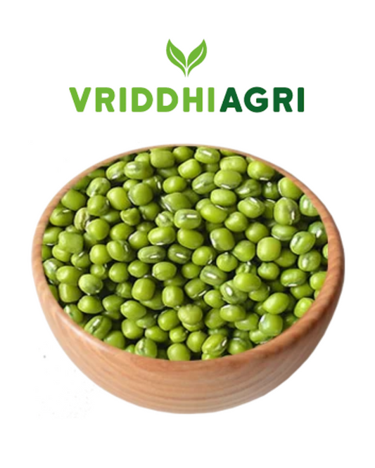 Vriddhi Organic Green Gram Whole – 1kg | High-Protein & Nutrient-Rich Vriddhi