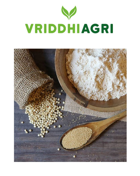 Organic Jowar Flour 1kg – Vriddhi by Sutrakart Vriddhi