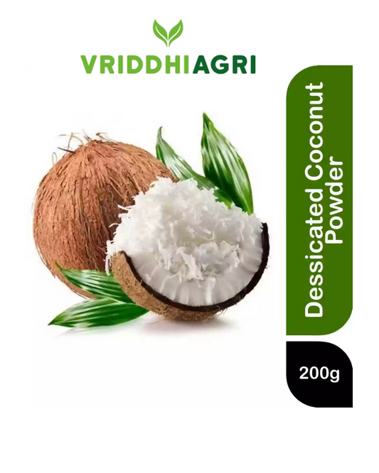 Vriddhi Organic Desiccated Coconut Powder – 250g | Fine & Unsweetened SUTRA