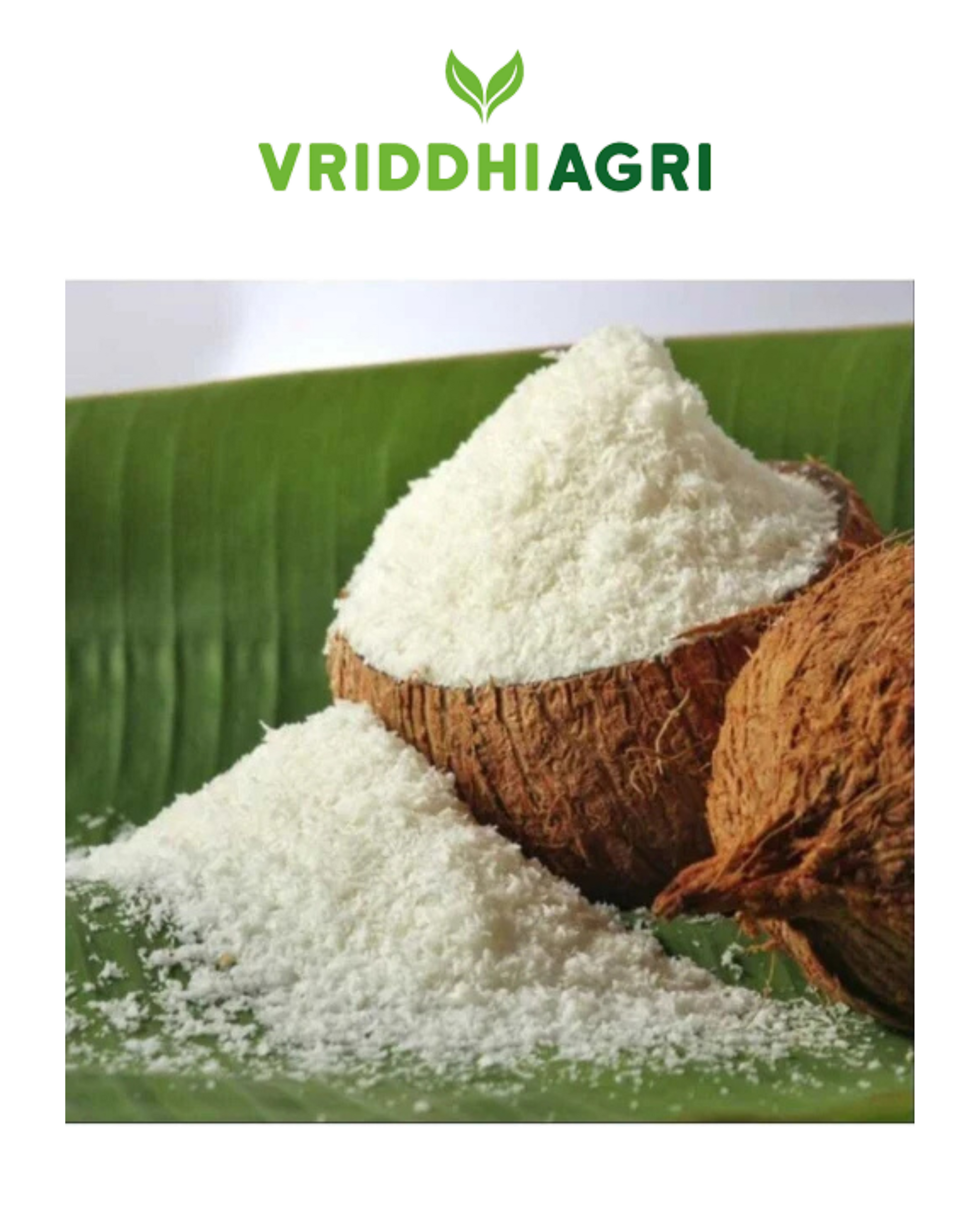 Vriddhi Organic Desiccated Coconut Powder – 250g | Fine & Unsweetened SUTRA