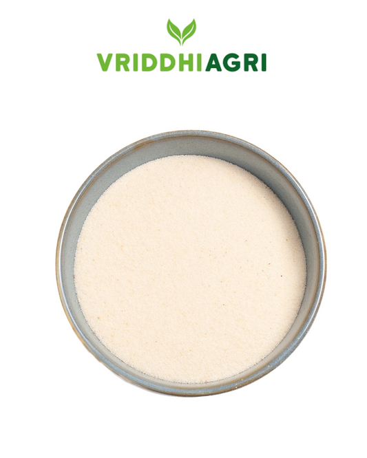Vriddhi Organic Chiroti Rava – 500g | Premium Fine Semolina for Soft & Fluffy Recipes Vriddhi